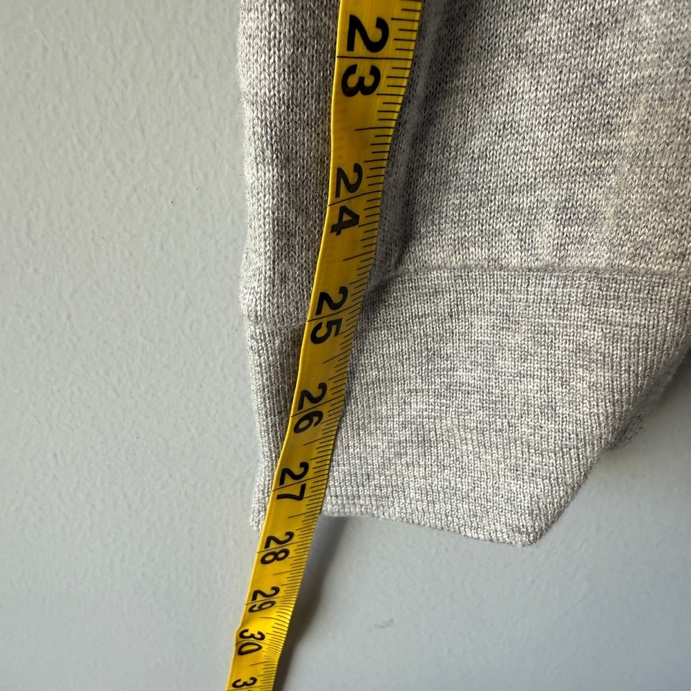 Free People Gray Button-Front Knit Midi Dress - Picture 8 of 9